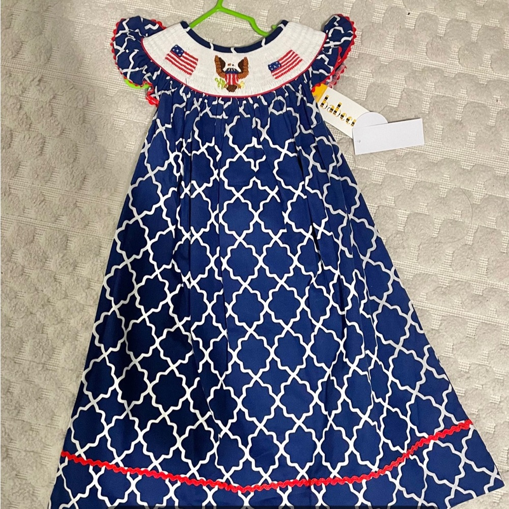 3T American Smocked Dress
